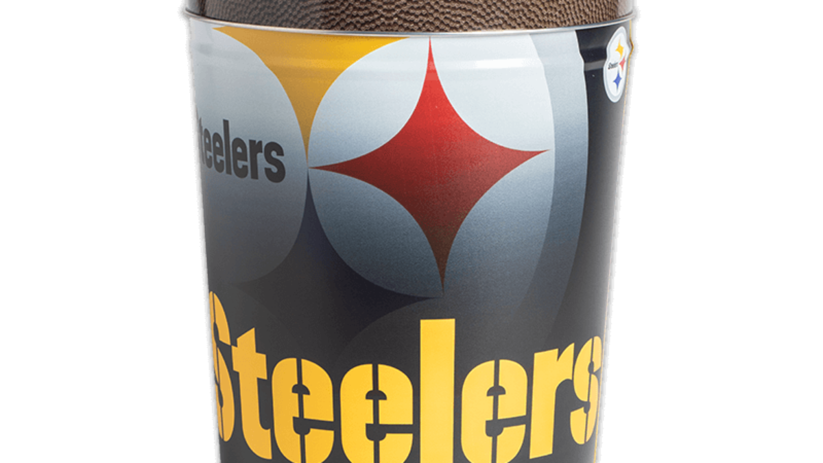 8ct NFL Pittsburgh Steelers Souvenir Plastic Cups Black